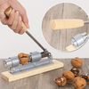 Heavy Duty Nutcracker,Walnut Plier Desktop Kitchen Tool with Wood Base Handle,Nut Crackers for Pecans