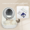 boqii Self Cleaning Cat Litter Box, [Multi-cat Recognition][No Scooping for 21 Days], Automatic Cat Litter Boxes with 13L Ultra-Large Waste Box, Catlink APP Remote Control Cat Box for Multiple Cats