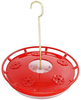 Afaris Humingbird Feeder for Outdoors, Wild Bird Feeder Premium Bird Feeder Leakprrof with Hanging Hook 16oz (red2)