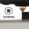 HATCHBOX PLA 3D Printer Filament, Dimensional Accuracy +/- 0.03 mm, 1 kg Spool, 1.75 mm, Black, Pack of 1