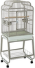 A&E Cage 782217 Platinum Open Victorian Top with Plastic Base Bird Cage, 22" x 17"