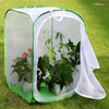 RESTCLOUD 36" Large Monarch Butterfly Habitat, Giant Collapsible Insect Mesh Cage Terrarium Pop-up 24 x 24 x 36 Inches