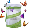 RuiyiF 2 Pack Insect and Butterfly Habitat Terrarium Pop-up Monarch Butterfly Cage Insect Growing Kits for Kids