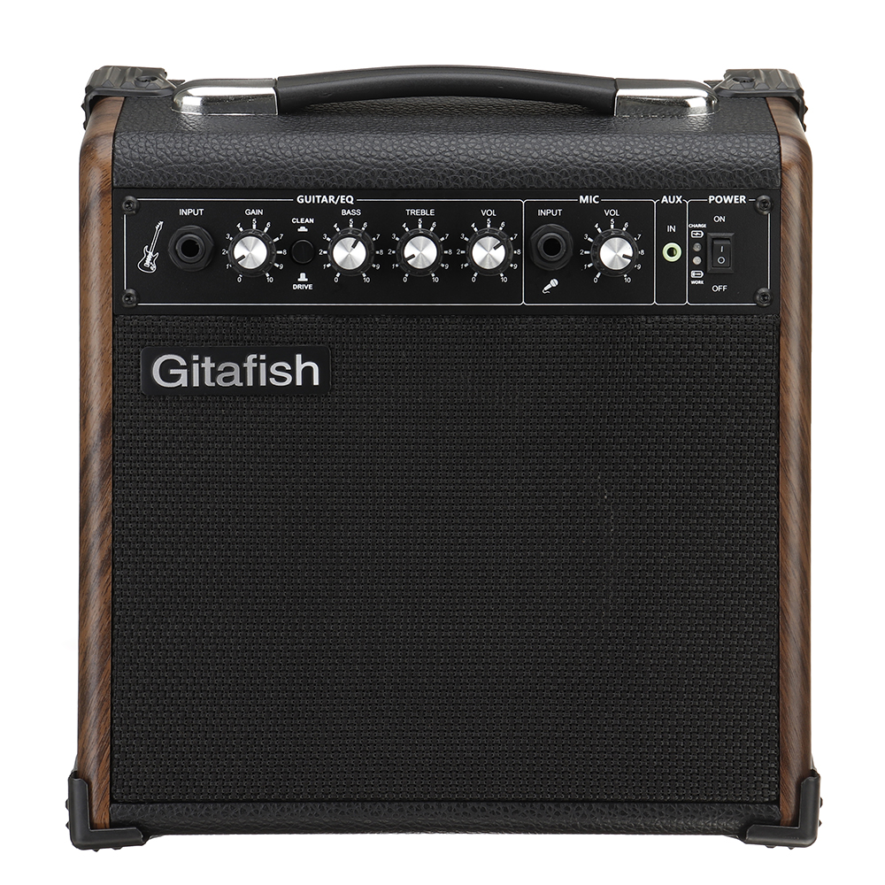 Gitafish B10 Multi-Function Speaker Portable Guitar Amplifier Supports Simultaneous Input of Multiple Audio Sources