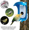 Smart Bird Feeder with Camera, App Notification, AI Recognition and Automatic Bird Sensing, Outdoor Wild Bird Feeder That can Identify Birds Above 5K, Bird House Bird Feeder with Built-in Microphone