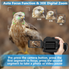 Video Camera 4K HD Newest Auto Focus Camcorder 48MP 60FPS 30X Digital Zoom Camera for YouTube LED Function 4500mAh Battery with Handheld Stabilizer, Remote Control,Microphone and 64G SD Card
