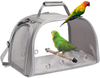 YUDODO Bird Carrier Cage Pet Parrot Travel Carrier Lightweight Breathable with Standing Perch Tray Bottom for Parakeet Small Animall