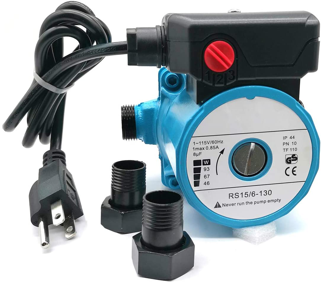 Zhkuo 115v 60hz 3 4 Inch Outlet Pressure Booster Pumps 3 Speed Cast Ir