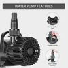 VIVOHOME Electric 120W 2700GPH Submersible Water Pump for Koi Pond Pool Waterfall Fountains Fish Tank and Aquarium