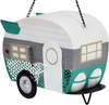 Outside Inside 99811 Camper Trailer Mesh Home and Garden Wild-Bird-feeders, 6.75" by 9" by 4", Multi