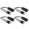 ANVISION 4-Pack Active 48V to 12V PoE Splitter Adapter, IEEE 802.3af Compliant, 10/100Mbps, for IP Camera AP Voip Phone and More
