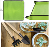 Succulent Tools Kit with Organizer Bag and Planting Operation Mat,Gardening Tool Set with Tote,Mini Succulent Garden Tool Kit Succulent Bonsai Planter Set Indoor Gardening,Miniature Indoor Planting