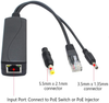 ANVISION 2-Pack 5V PoE Splitter, 48V to 5V 2.4A Adapter, Plug 3.5mm x 1.35mm, 5.5mm x 2.1mm Connector, IEEE 802.3af Compliant, for IP Camera and More