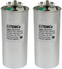 TEMCo 35+5 uf/MFD 370-440 VAC volts Round Dual Run Capacitor 50/60 Hz AC Electric - Lot -1 (Optional uf/MFD, Voltage and Lot Quantities Available)