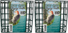 Pine Tree Farms 2 Pack of All-Season Metal Hanging Bird Feeders, Large, for Suet and Seed Cakes