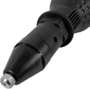 QWORK 1/4" Hex Shank Blind Rivet Nut Drill Adapter, Rivet Gun for Cordless Drill Riveter Electric Rivet Nut Gun Riveting Tool Kit