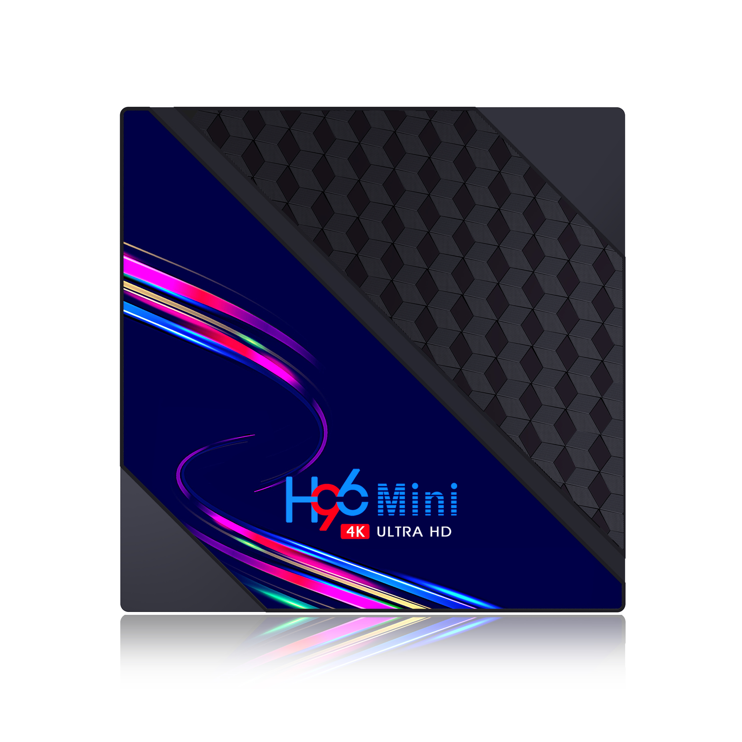 H96 Mini V8 RK3228A DDR3 2GB RAM Emmc 16GB ROM Android 10.0 4K HD TV Box Support Tiktok TV Control 2.4G Wifi Widewine Level1 HEVC H.265 VP9 Video Decoding