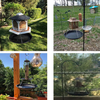 Pmsanzay Bird Seed Catcher Tray Platform Feeder Hanging Tray Outdoors Backyard Garden for Bird Feeders, Great for Attracting Birds Outdoors, Backyard, Garden. Help Reduce Seed Waste