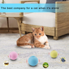 PAKESI Cat Toys, 3 Kinds of Animal Simulating Calls, Interactive Barking Cats Playing with Toy Balls, Cat Mint Toys, Teasing Cats to Relieve Boring Sound Balls.