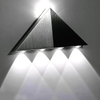 Aluminum Modern Triangle 5W LED Wall Sconce Light Fixture Indoor Hallway Up Down Wall Lamp Spot Light