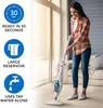 PurSteam Steam Mop Cleaner 10-in-1 with Convenient Detachable Handheld Unit, Laminate/Hardwood/Tiles/Carpet Kitchen - Garment - Clothes - Pet Friendly Steamer Whole House Multipurpose Use