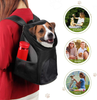 YINGJEE Dog Carrier Backpack Breathable for Small Pets/Cats/Puppies, Pet Carrier Bag with Mesh Ventilation, Safety Features and Cushion Back Support, for Traveling, Hiking, Camping, Walking & Outdoor