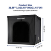 ANYCUBIC 3D Printer Enclosure, Waterproof, Fireproof and Dustproof 3D Printer Cover, Contant Temperature Tent, Size 21.65'' (L) x 21.65''(W) x21.65'' (H) for Mega S, Pro, i3