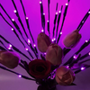 PheiLa 4 Pack Branch Lights 30" 20LED Lighted Branches Battery Operated Pink Led Twigs Lighted Willow Branches Vase Fillers for Christmas Home Party Decoration Indoor Outdoor Use