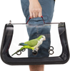 Colorday Lightweight Bird Carrier, Bird Travel Cage (Large 19 x 12 x 13, Black)