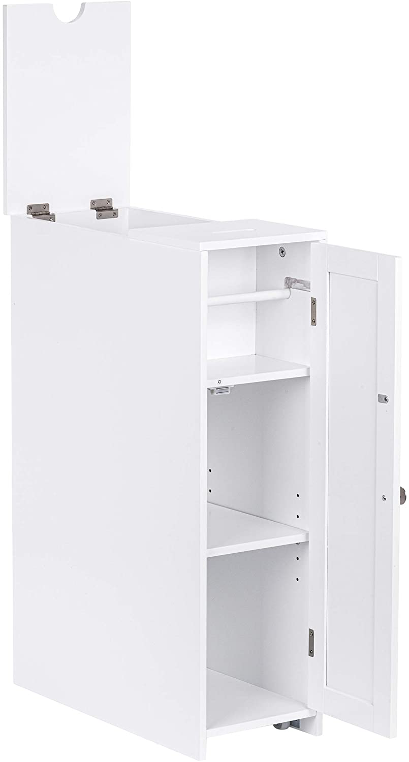 UTEX + Slim Bathroom Toilet Paper Storage Cabinet