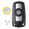 3 Buttons Remote Key Fob With LIR2025 Battery For BMW 323 325 328 335i E90 E92 E93
