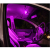 11PCS Auto Car Purple Interior Bright LED Light Lamp License Plate Dome T10 & 31mm