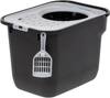 IRIS USA Square Large Top Entry Cat Litter Box with Cat Litter Scoop