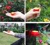 Hummingbird Feeder 4PCS Handheld Hummingbird Feeder with Window Suction Mount Base or Humming Bird Feeders, Hummingbird Feeders for Outdoors（Window/Handheld）