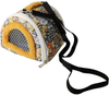 La La Pet 2 in 1 Portable Small Animals Hamster Carrier Bag & Warm Bird Nest Hammock House with Detachable Strap Zipper & Breathable Mesh Window Pet Outdoor for Parrot Guinea Pig Squirrel