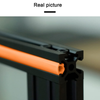 Imdinnogo 3D Printer DIY Accessories 5 Meters 6mm Flat Seal 2020 Aluminum Profile Slot Cover/Panel Holder Fillter Compatible with Ender 3 V2 Pro CR10 V2/ CR6 SE CNC Parts-Orange