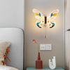 LED Wall Lights Modern LED Wall Lamps Cute Creative Bedroom Kids Room Acrylic Wall Light 220-240V 2x4 W