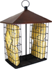 Fly-Through Suet Cake Feeder | Holds up to 4 Suet Cakes for Wild Birds
