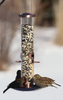 Woodlink NACOP Audubon Copper Tube Wild Bird Feeder with Tray, 16.5-Inch