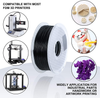 DOUMII PLA 3D Printing Filament – Compatible with Most FDM 3D Printer, 1.75mm Diameter( +/- 0.03mm), 1kg Spool, Clog-Free, Bubble-Free, and eco-Friendly. (White)