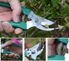BYUEE Gardening Tool Set, 10 Pieces Garden Hand Tools Gifts for Gardener (Green)