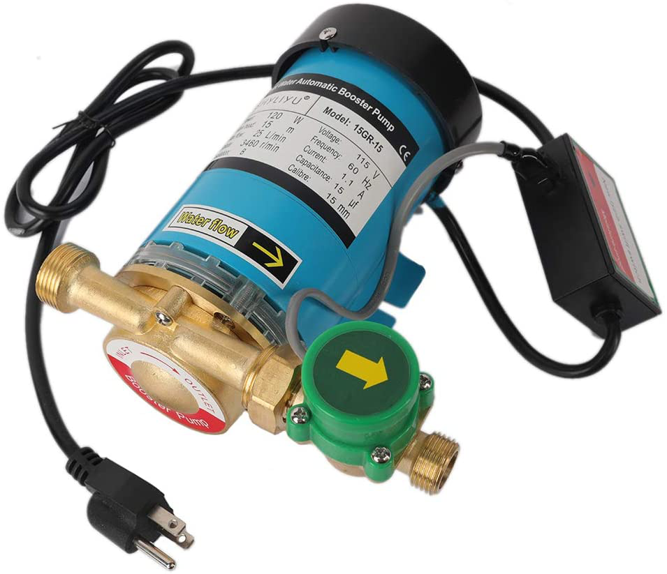 Shyliyu 115v 60hz 120w 3 4 Inch Outlet Home Water Pressure Booster Pum
