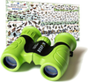 BESPIN Binoculars for Kids (Adopted by Nature School) 8x21 Bird Watching, High-Resolution Real Optics for Wildlife Watching with Reversible Bird Map - GR -