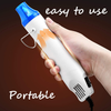 Leceha Mini Heat Gun for Epoxy Resin, 300W Portable Heat Gun for Crafts DIY Acrylic Resin Craft, Dryer Craft Heat Tool for Cup Turner, Shrink Wrapping, Crafts Embossing, Drying Paint (White)