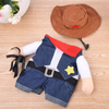 meihejia Funny Cowboy Jacket Suit - Super Cute Costumes for Small Dogs & Cats