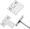 Jovitec 12 Sets Magnetic Door Catch Cabinet Door Latch with Screws and Adhesive for Home Office Furniture Cabinet Cupboard