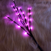 PheiLa 4 Pack Branch Lights 30" 20LED Lighted Branches Battery Operated Pink Led Twigs Lighted Willow Branches Vase Fillers for Christmas Home Party Decoration Indoor Outdoor Use