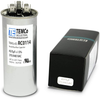 TEMCo 35+5 uf/MFD 370-440 VAC volts Round Dual Run Capacitor 50/60 Hz AC Electric - Lot -1 (Optional uf/MFD, Voltage and Lot Quantities Available)