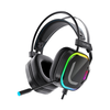 YC CLS-200 Gaming Headset with Omnidirectional Microphone Colorful RGB Light 50Mm Unit for PC Laptop