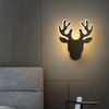 Cute Creative LED LED Wall Lights Living Room Bedroom Iron Wall Light 220-240V 12 W